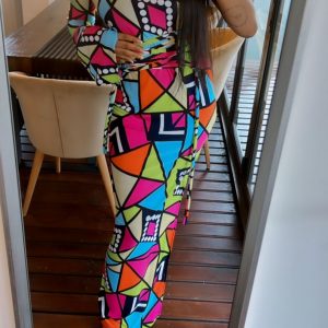 Multi Colours Maxi Dress