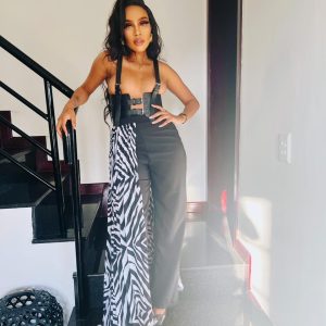 Side Zebra Pants
