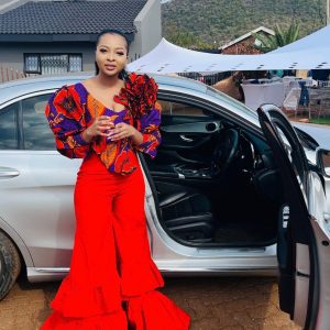 Lerato African Set with Doek